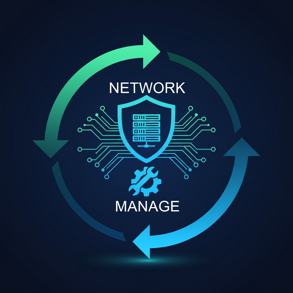 icon for network infrastructure management