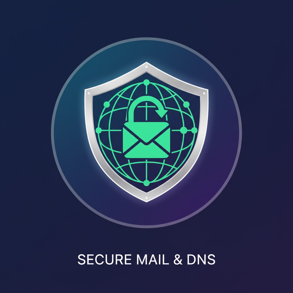 icon for email security and DNS